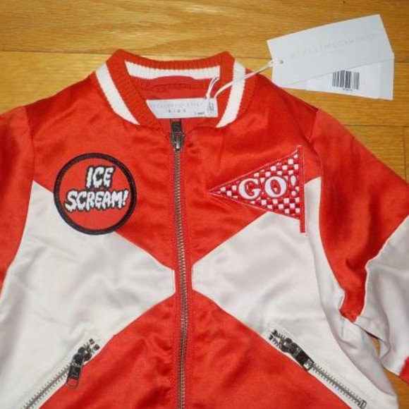 Stella McCartney Girls Jacket Willow Bomber 2T - Picture 3 of 7